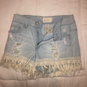 Jean shorts